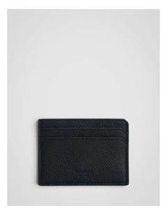 Oscar Pebble Credit Card Sleeve in Black