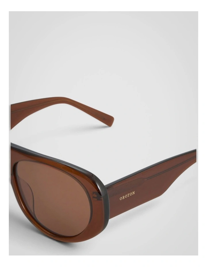Charlie Sunglasses in Chocolate image 4