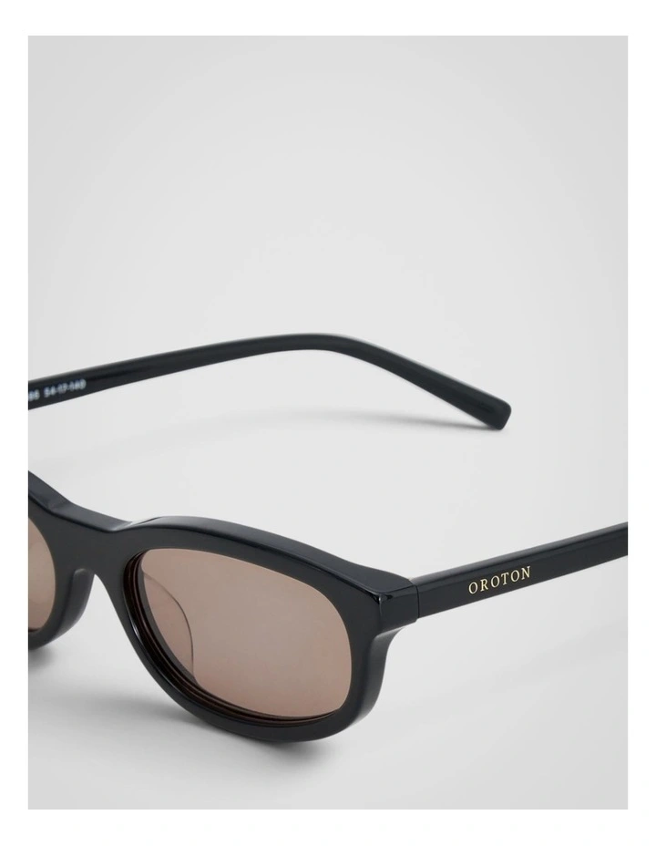 Finch Sunglasses in Black image 4