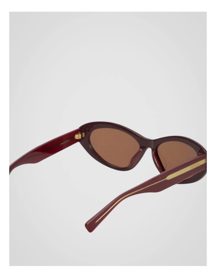 Remy Sunglasses in Burgundy image 2