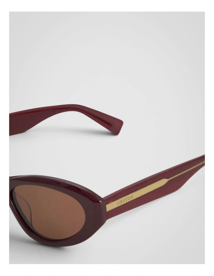 Remy Sunglasses in Burgundy image 4