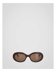 Soren Sunglasses in Burgundy