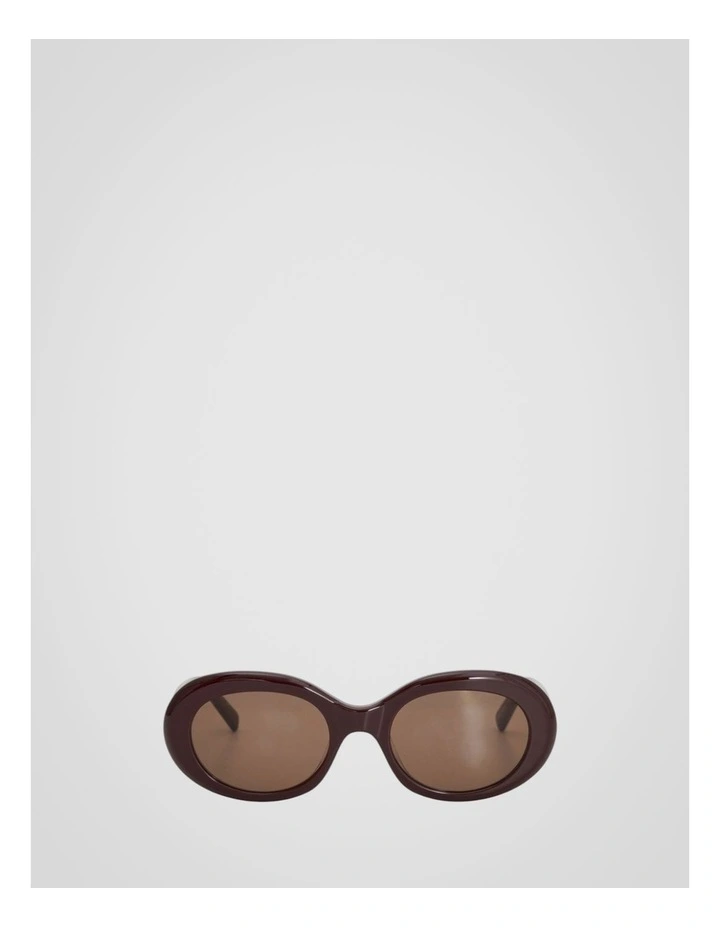 Soren Sunglasses in Burgundy image 1