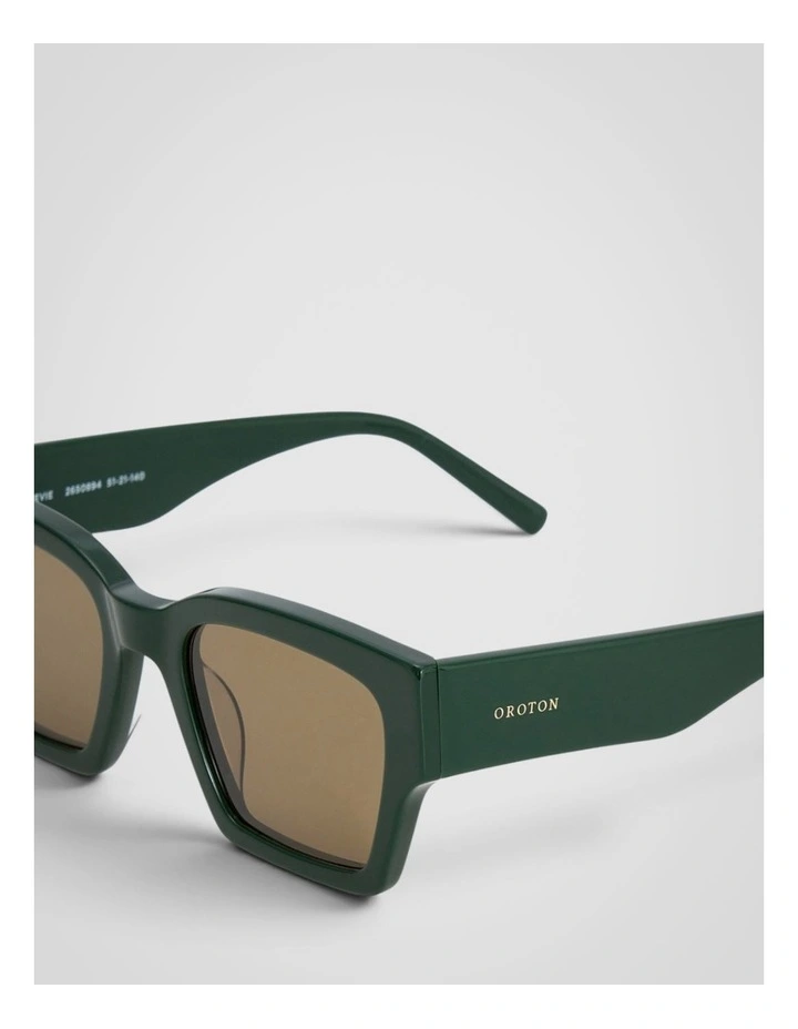 Stevie Sunglasses in Emerald image 4