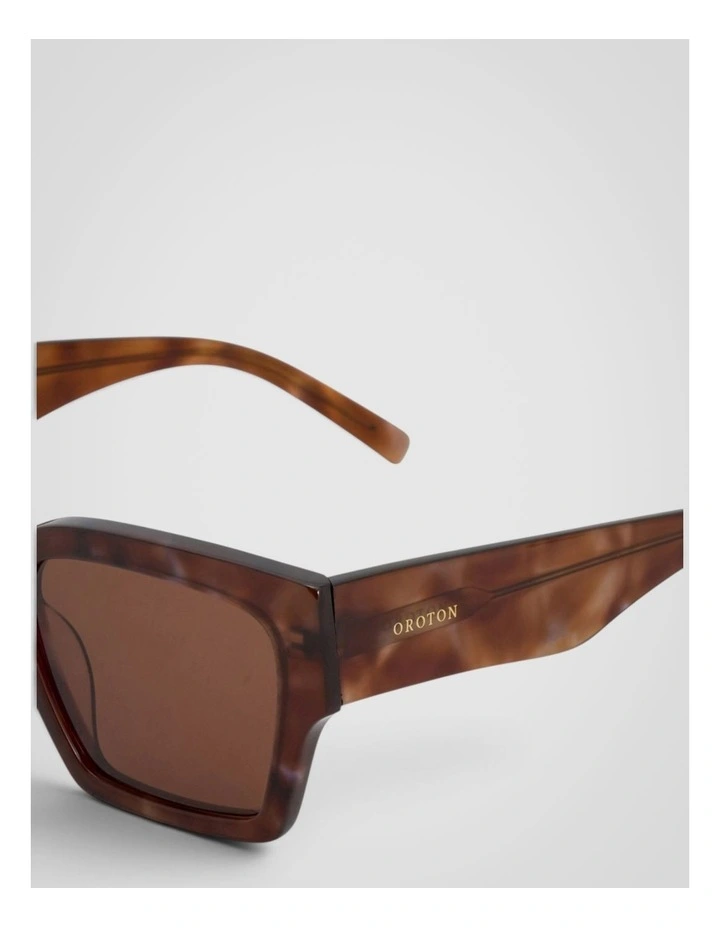 Stevie Sunglasses in Biscuit Tort image 4