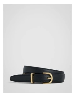 Esme Narrow Belt in Black