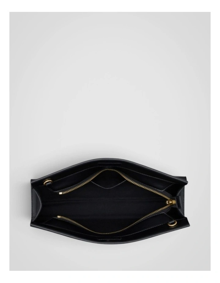 Cora Crackle Soft Clutch in Pale Oat image 3