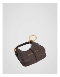 Dorit Hobo Keyring in Coffee Bean