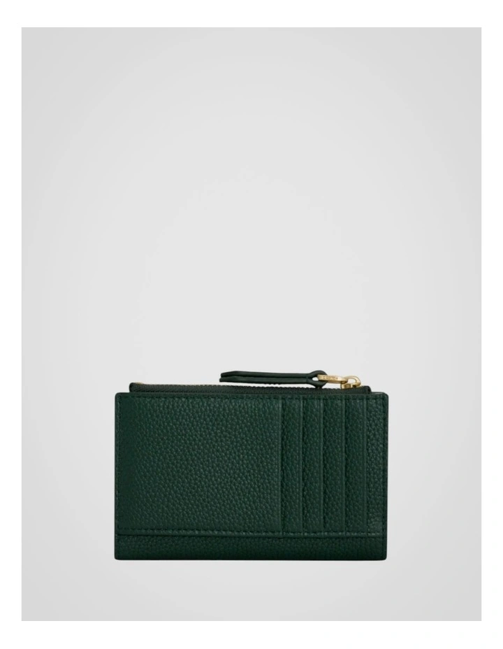 Eve 12 Credit Card Zip Wallet in Evergreen image 2