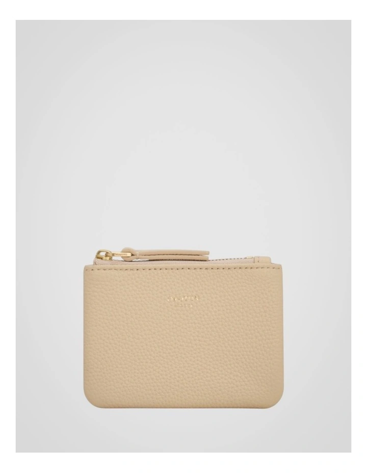 Eve Coin Pouch With Mirror in Pale Oat image 2