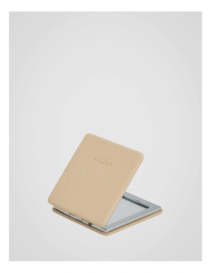 Eve Coin Pouch With Mirror in Pale Oat image 3
