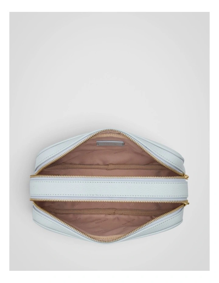 Eve Double Zip Cosmetic Case in Mist image 3