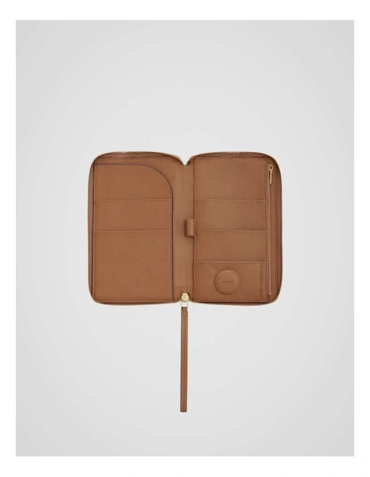 Eve Family Travel Wallet in Tan image 3