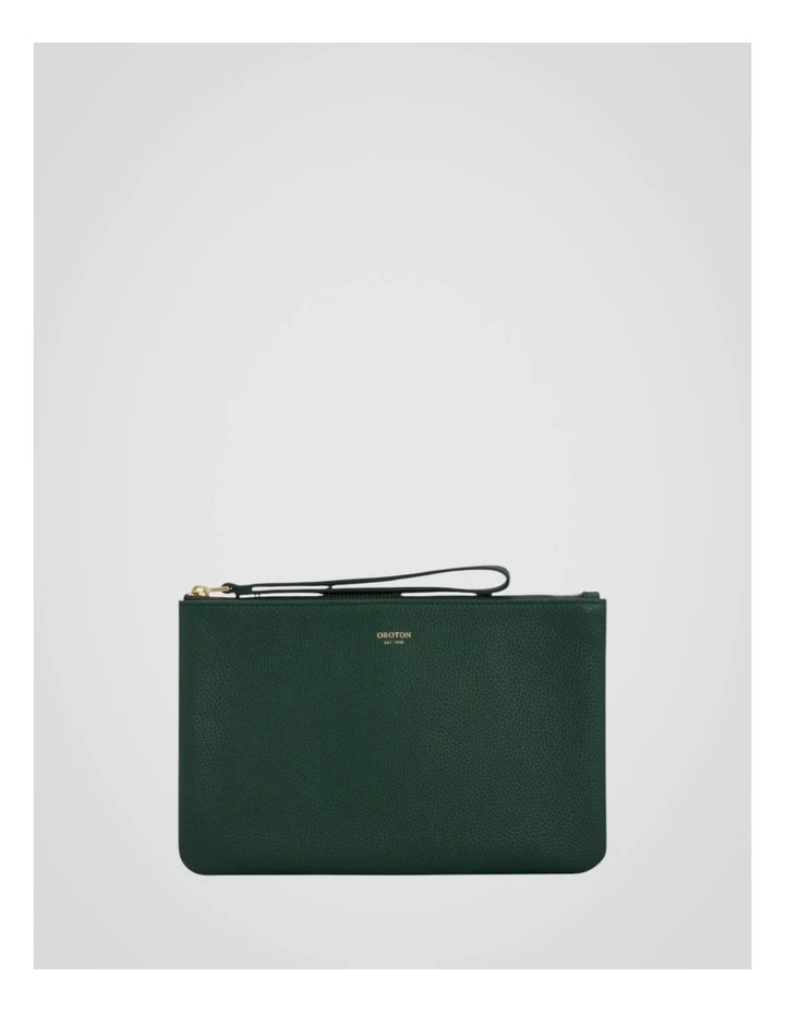 Eve Medium Pouch in Evergreen image 1