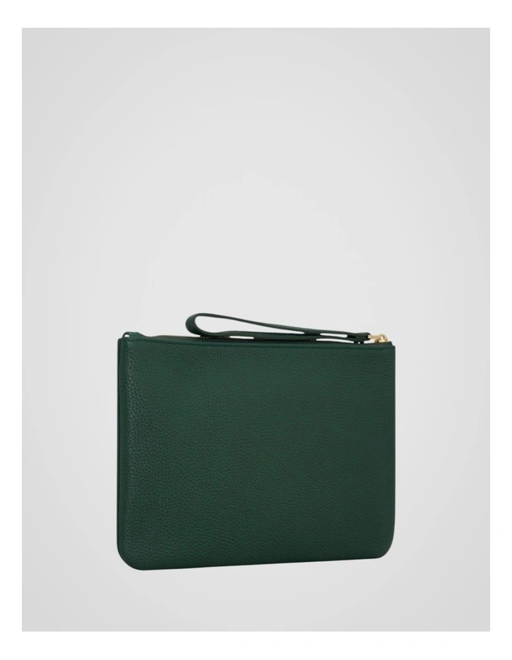 Eve Medium Pouch in Evergreen image 2