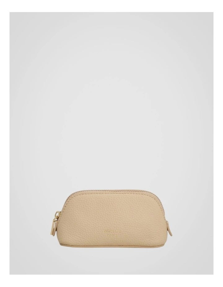 Eve Mini Beauty Case in Pale Oat image 1