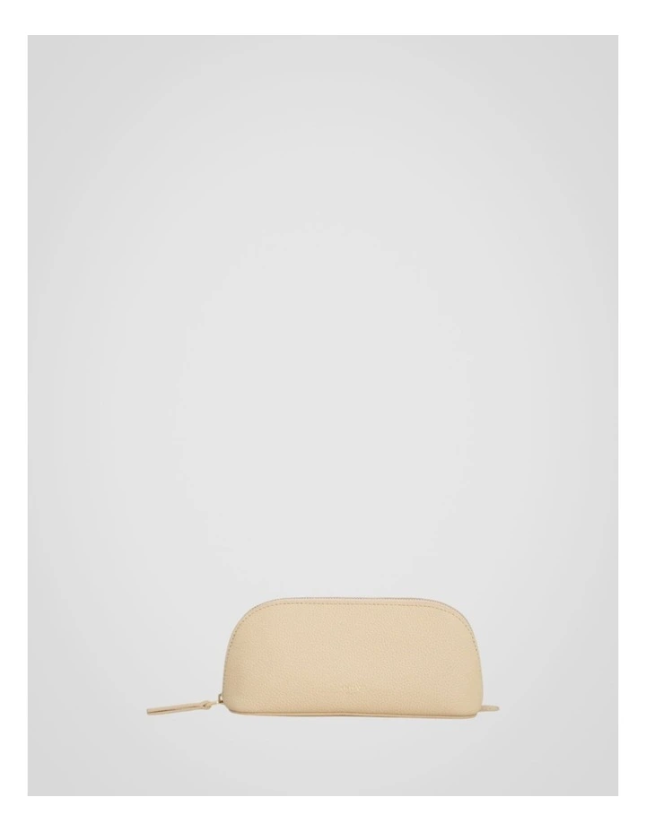 Eve Small Beauty Case in Pale Oat image 1