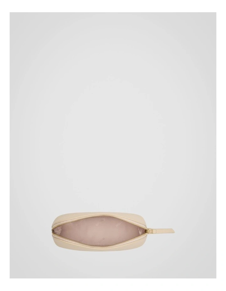 Eve Small Beauty Case in Pale Oat image 3