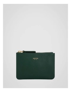 Eve Small Pouch in Evergreen