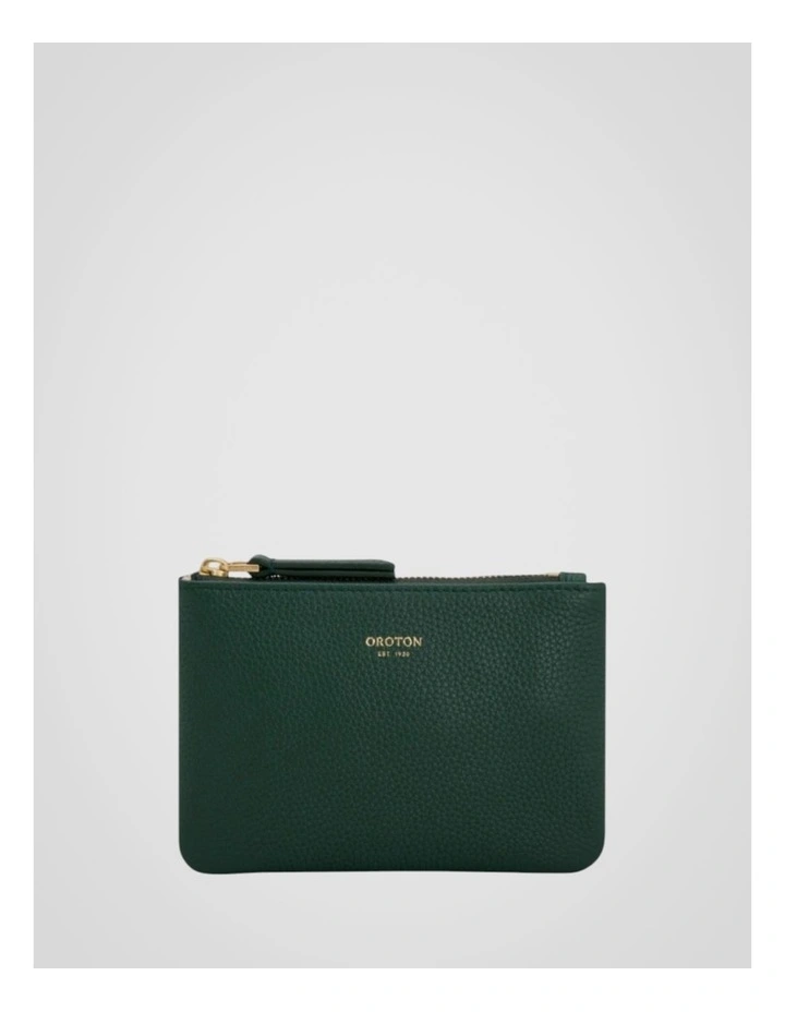 Eve Small Pouch in Evergreen image 1