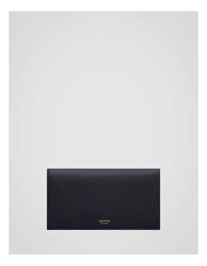 Eve Soft Fold Wallet in Dark Navy image 1