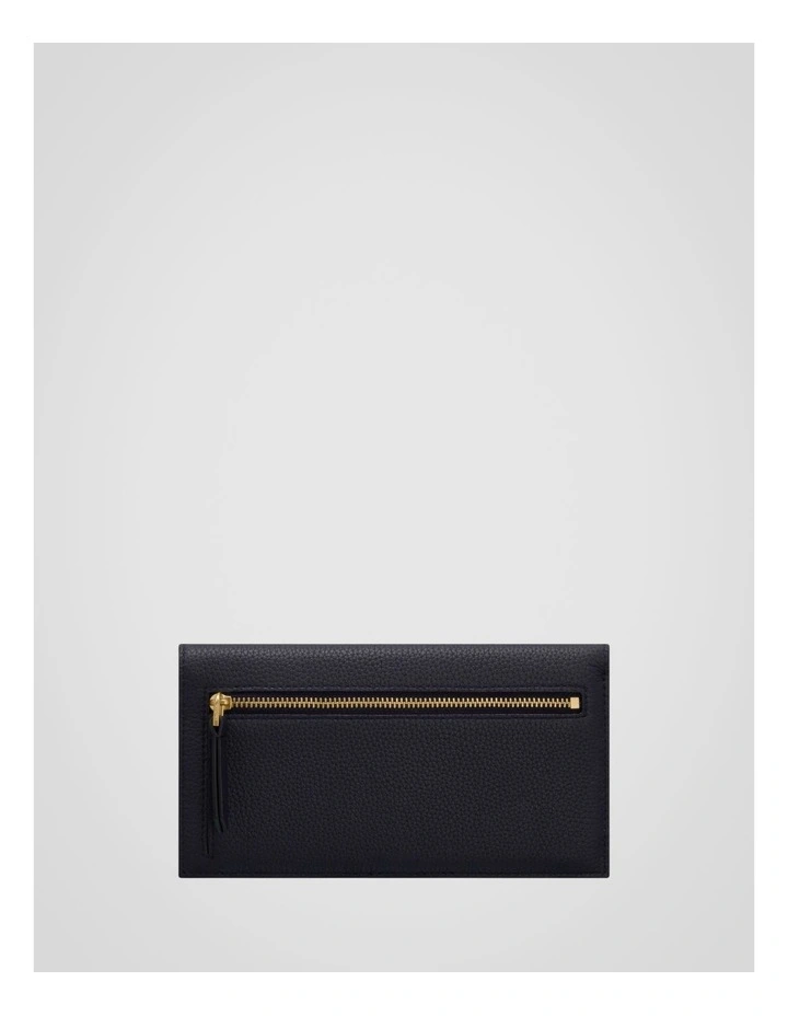 Eve Soft Fold Wallet in Dark Navy image 2