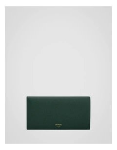 Eve Soft Fold Wallet in Evergreen
