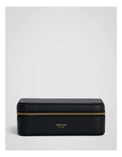 Eve Travel Jewellery Case in Black