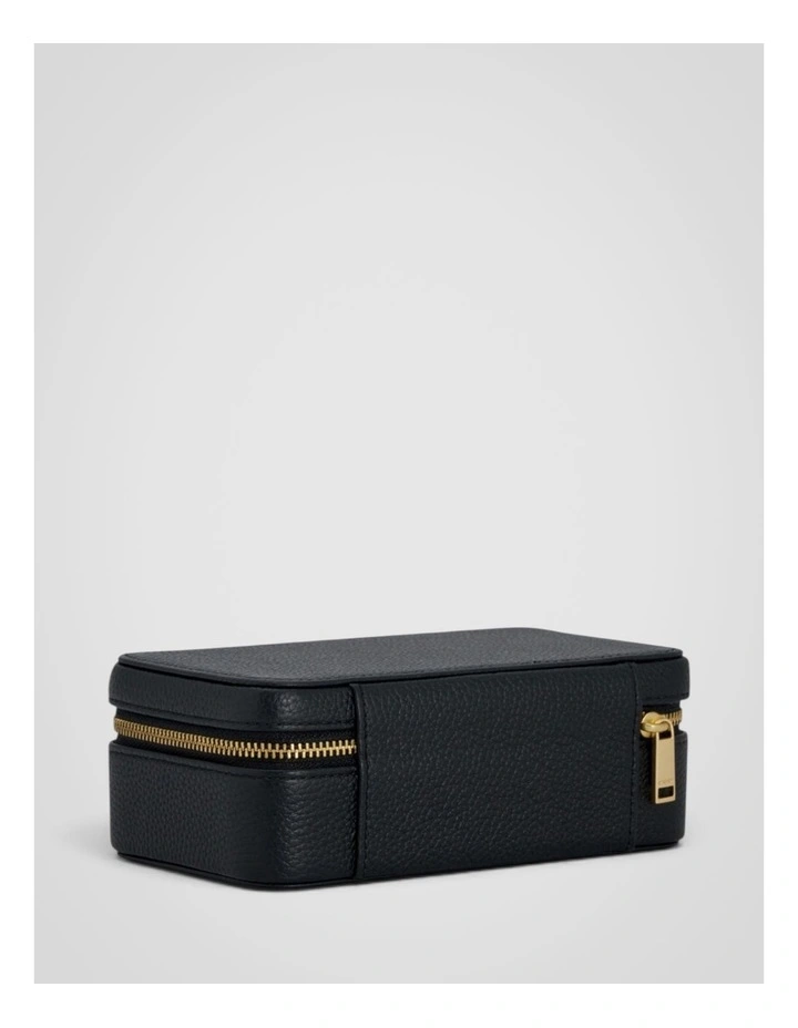 Eve Travel Jewellery Case in Black image 2