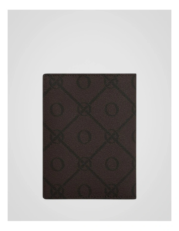 Ethan Signature Passport Cover in Chestnut Signature image 2