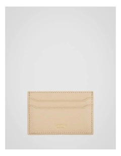Iris Credit Card Sleeve in Pale Oat