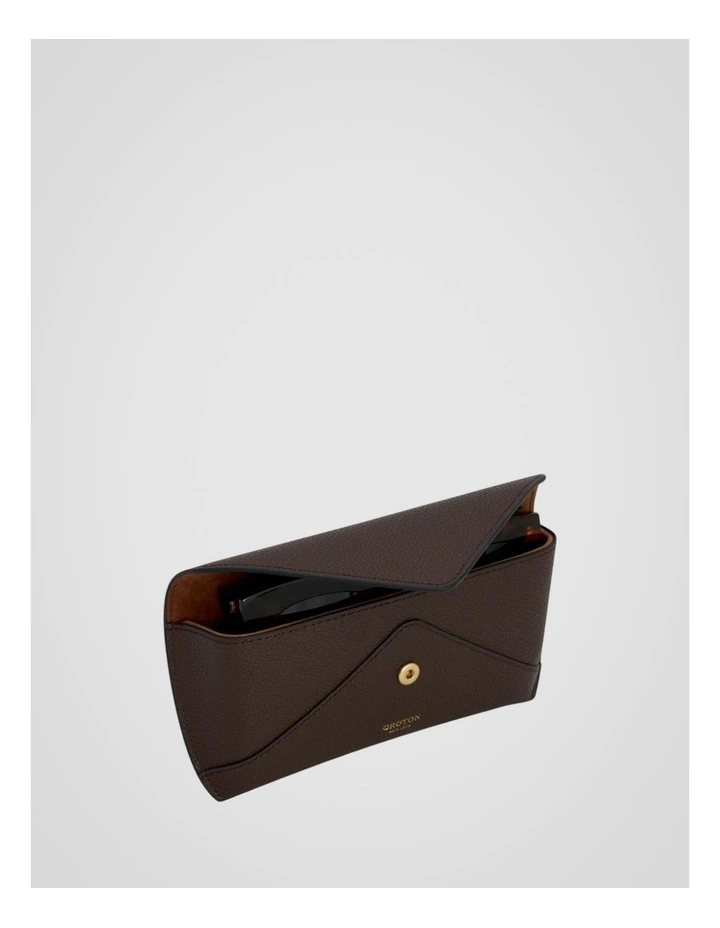 Iris Sunglass Case in Coffee Bean image 3