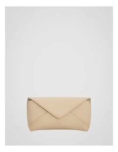 Iris Sunglass Case in Pale Oat