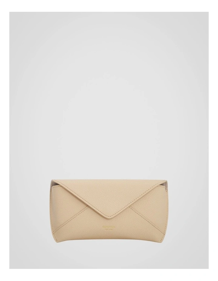 Iris Sunglass Case in Pale Oat image 1