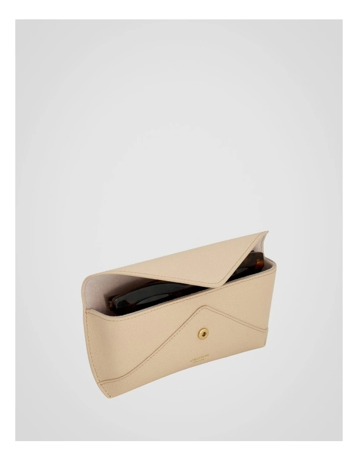 Iris Sunglass Case in Pale Oat image 3