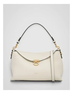 Yvonne Bowler Bag in Cream
