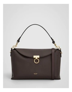 Yvonne Bowler Bag in Coffee Bean
