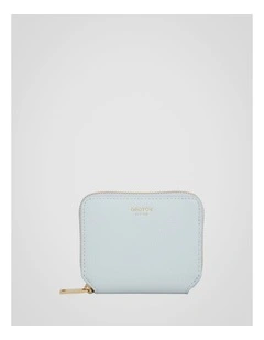Iris Small Zip Wallet in Mist