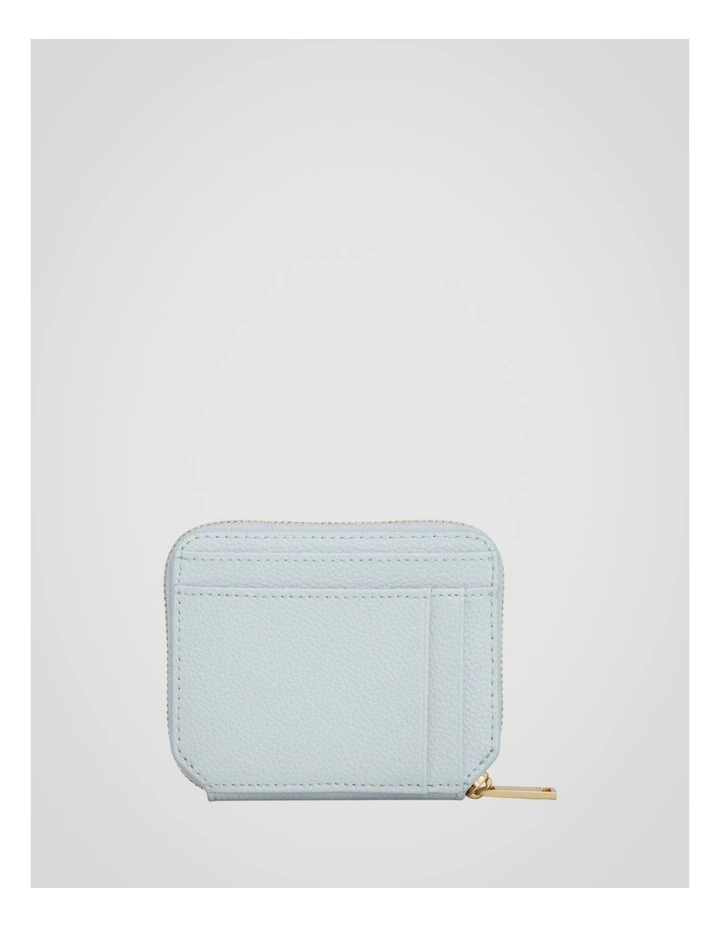 Iris Small Zip Wallet in Mist image 2