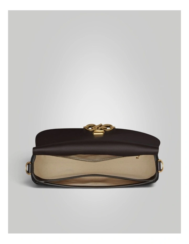 Olivia Crackle Day Bag in True Chocolate image 3
