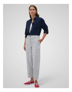 Curved Leg Railroad Pant in North Sea