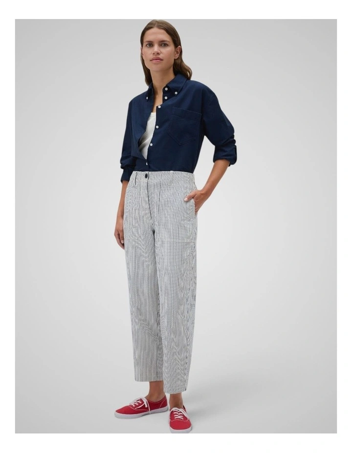Curved Leg Railroad Pant in North Sea image 2