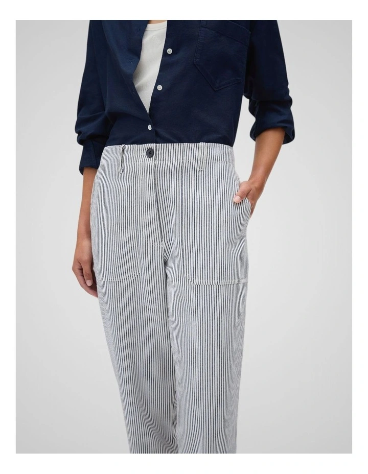 Curved Leg Railroad Pant in North Sea image 3