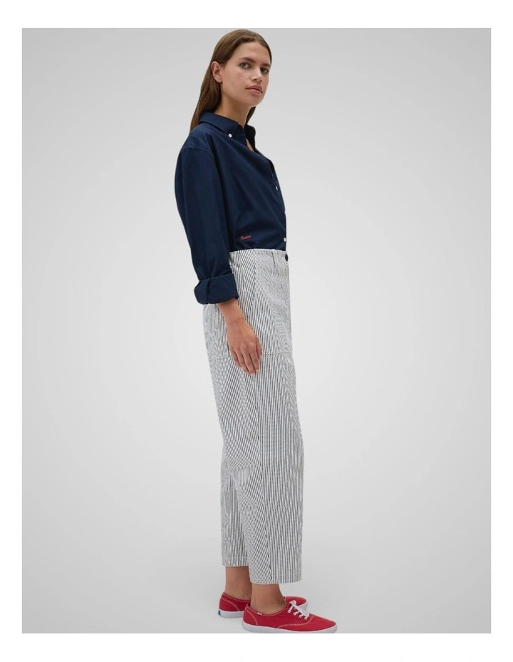 Curved Leg Railroad Pant in North Sea image 3