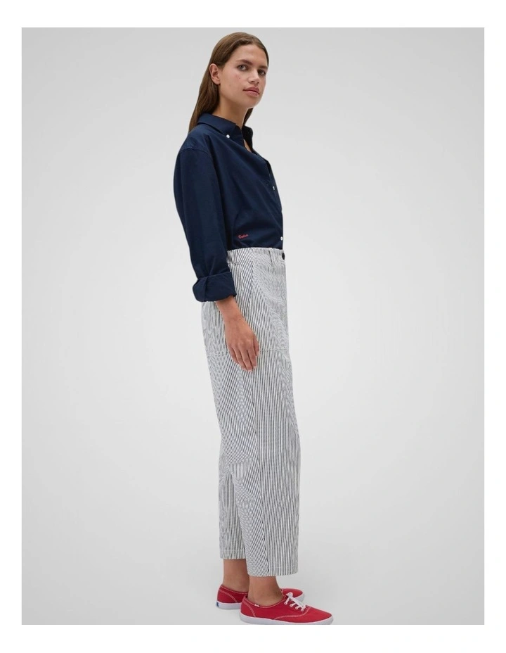 Curved Leg Railroad Pant in North Sea image 4
