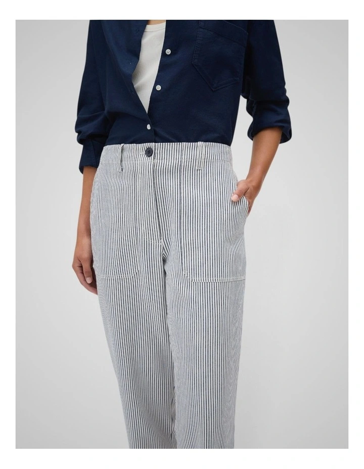 Curved Leg Railroad Pant in North Sea image 4