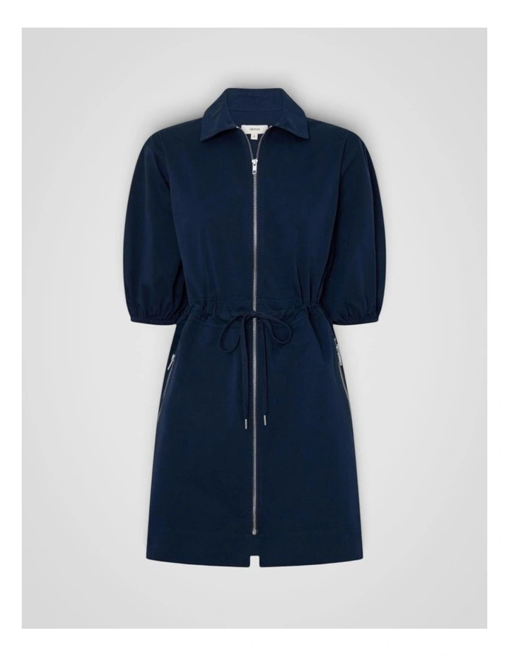 Washed Drill Dress in North Sea image 6