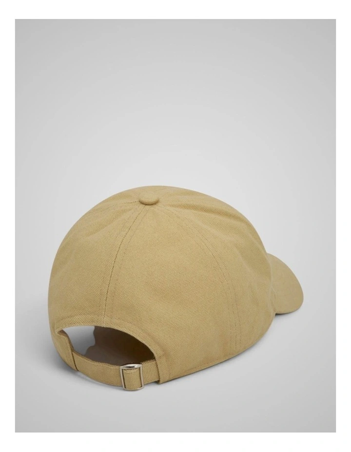 Oroton Script Cap in Praline image 2