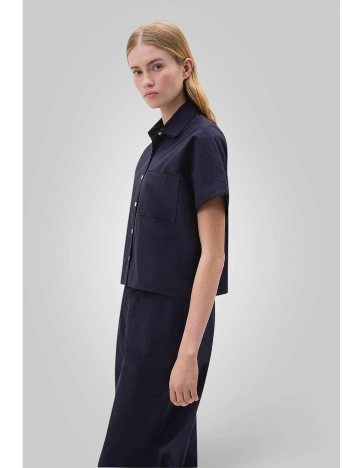 Lace Trim Popover in North Sea image 3
