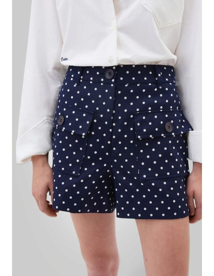 Linen Spot Short in North Sea image 3